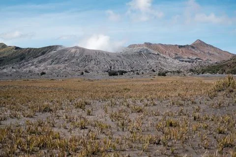 The hills in Bromo Stock Photos