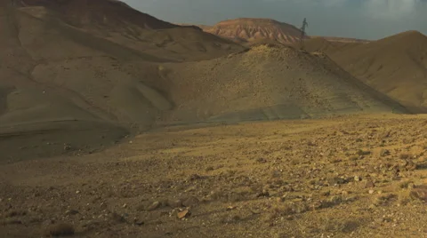 Hills in the desert  Stock Footage 62910936