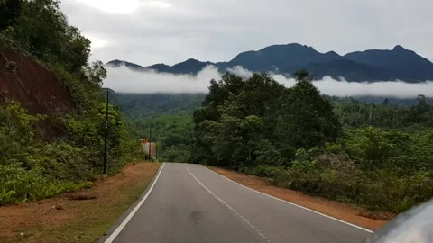 Hills in Lamandau district Stock Footage 236885484