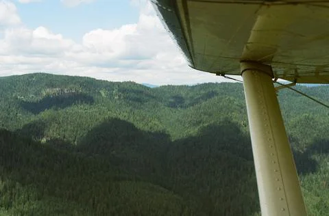 Hills From a Plane Stock Photos