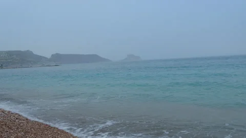 Hills on the seashore. Stock Footage 274206167
