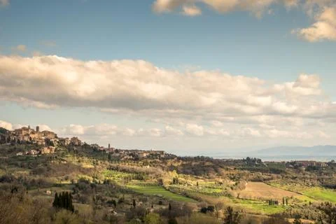 Hills of Tuscany Stock Photos
