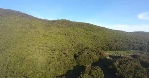 Hills View of Papandayan Mount Stock Footage 245321389