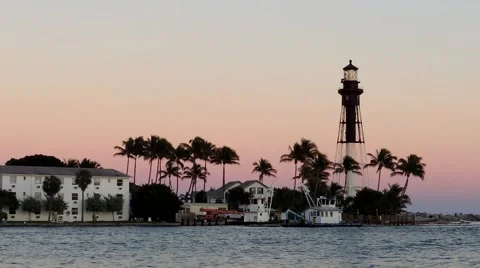 Hillsborough lighthouse Video stock 46029216