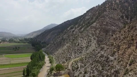 Hillside from Above Stock Footage 274870081