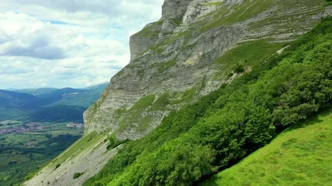 Hillside in Beriain mountain. Navarre. Stock Footage 140467551