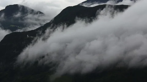 Hillside clouds Video stock 1055911