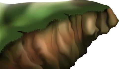 Hillside Stock Illustration