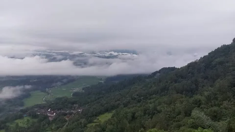 The hillside of North Toraja Stock Footage 220656712