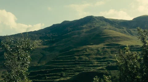 Hillside time lapse. Caucasus Mountains. Stock Footage 52757040