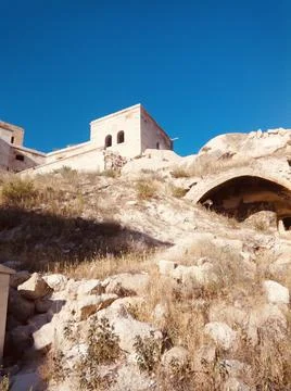 Hilltop building Stock Photos