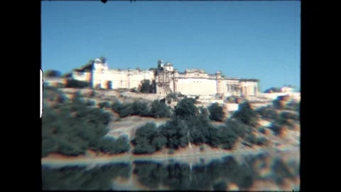 Hilltop Palace Stock Footage 276292870