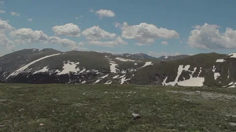 Hilltop in the Rockies Stock Footage 41664712