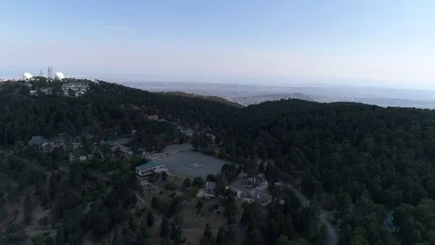 Hilltop at sunrise Video stock 78561074