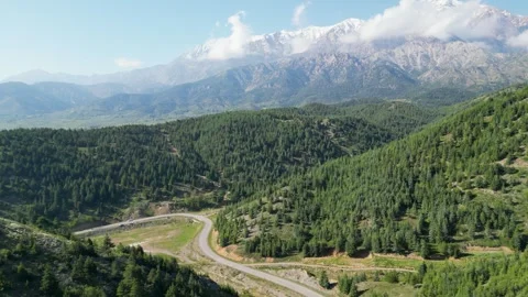 Hilly Green Road Stock-Footage 274534127