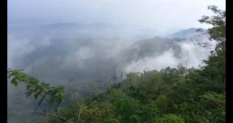 Hilly landscape Stock Footage 285580178