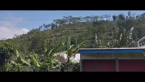 Hilly village Stock Footage 279838161