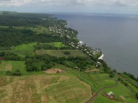 Hilo Coastline Stock Footage 22243576