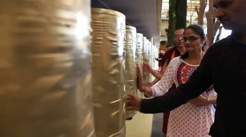 Himachal Dharamshala Mcleodganj 06 Stock Footage 59336534