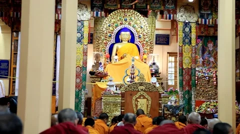 Himachal Dharamshala Mcleodganj 17 Stock Footage 59390310