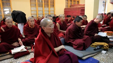 Himachal Dharamshala Mcleodganj 31 Stock Footage 59442770