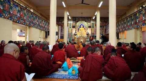 Himachal Dharamshala Mcleodganj 49 Stock Footage 59581449