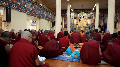 Himachal Dharamshala Mcleodganj 50 Stock Footage 59581987