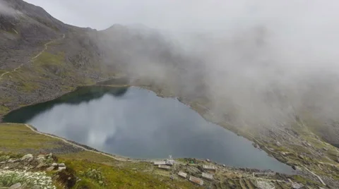 Himalaya mountain time lapse Video stock 42879644