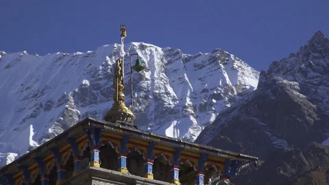 Himalaya peak Video stock 122726724