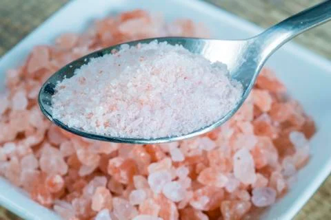 Himalaya salt Stock Photos