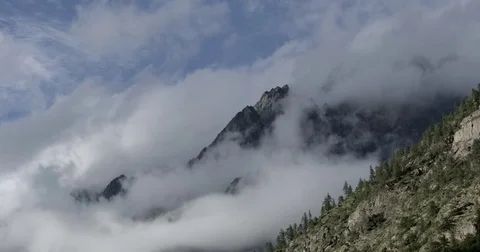 Himalayan Clouds Video stock 82884585