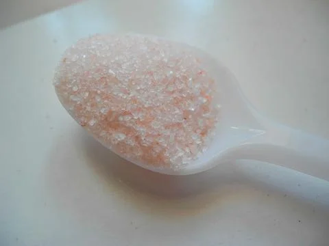 Himalayan healthy salt Foto stock