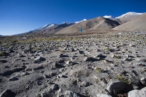 Himalayan landscape Foto stock