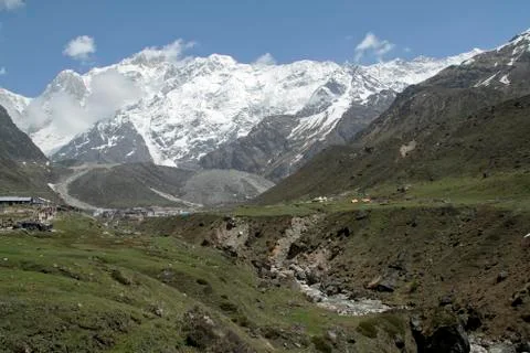 Himalayan Mountain Path 스톡 사진