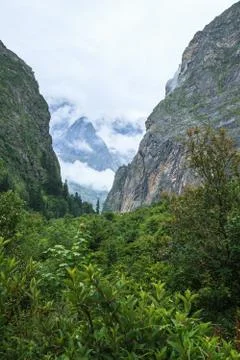 Himalayan mountain Stock-Fotos