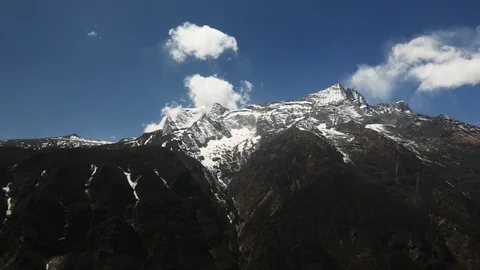 Himalayan Mountain Time Lapse Stock-Footage 101347060