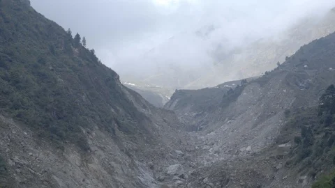 Himalayan mountainous river Stock Footage 123346490