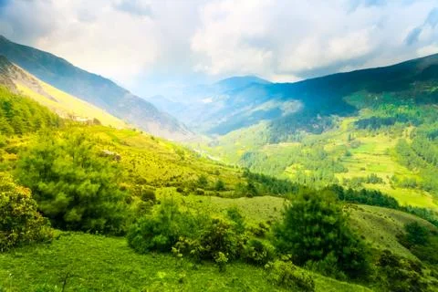 Himalayan mountains Foto stock