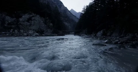 Himalayan River Video stock 82884537