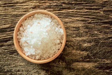 Himalayan rock salt Stock Photos