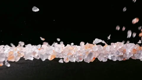 Himalayan salt Stock Footage 254123773