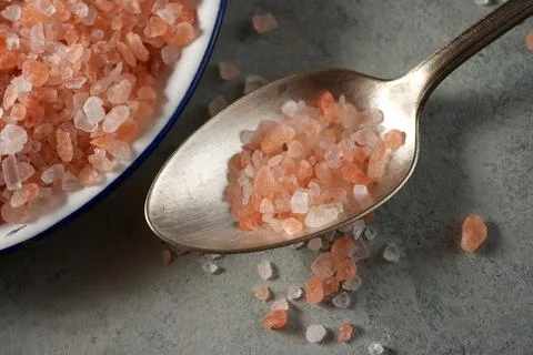 Himalayan salt view Fotos de archivo