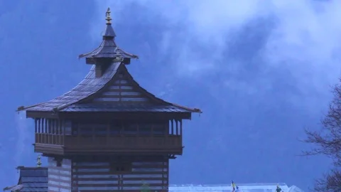 Himalayan temple Stock Footage 80404447