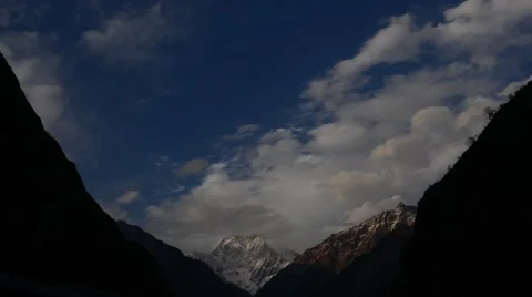 Himalayan Timelapse Stock Footage 42786995