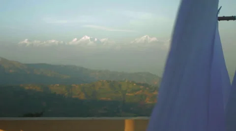 Himalayan Washing Video stock 45948176