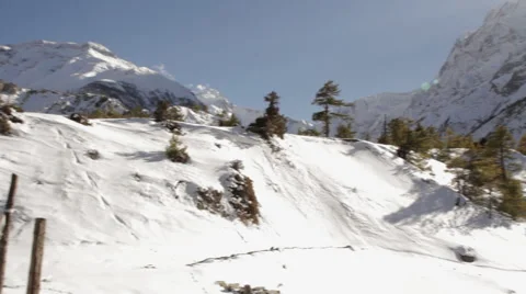 Himalayas Annapurna Stock Footage 42099480