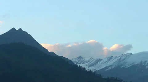 Himalayas evening Video stock 32346028