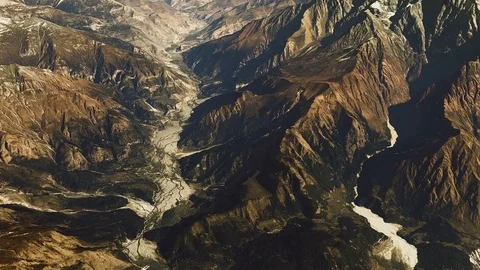 Himalayas Mountain 3D Render Stock Footage