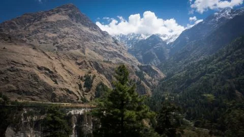 Himalayas mountains Stock Photos