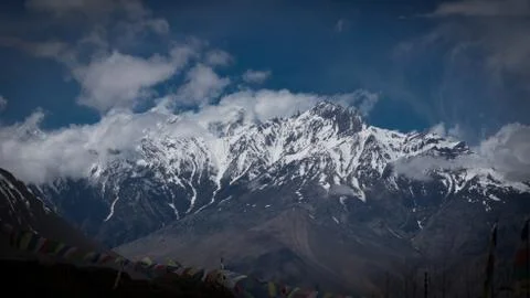 Himalayas mountains Stock Photos